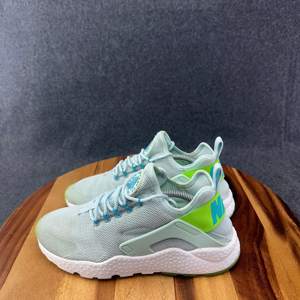 Nike Air Huarache Ultra Ghost Green Electric Green Sneakers 819151-301 Mens 8.5 - Picture 6 of 11